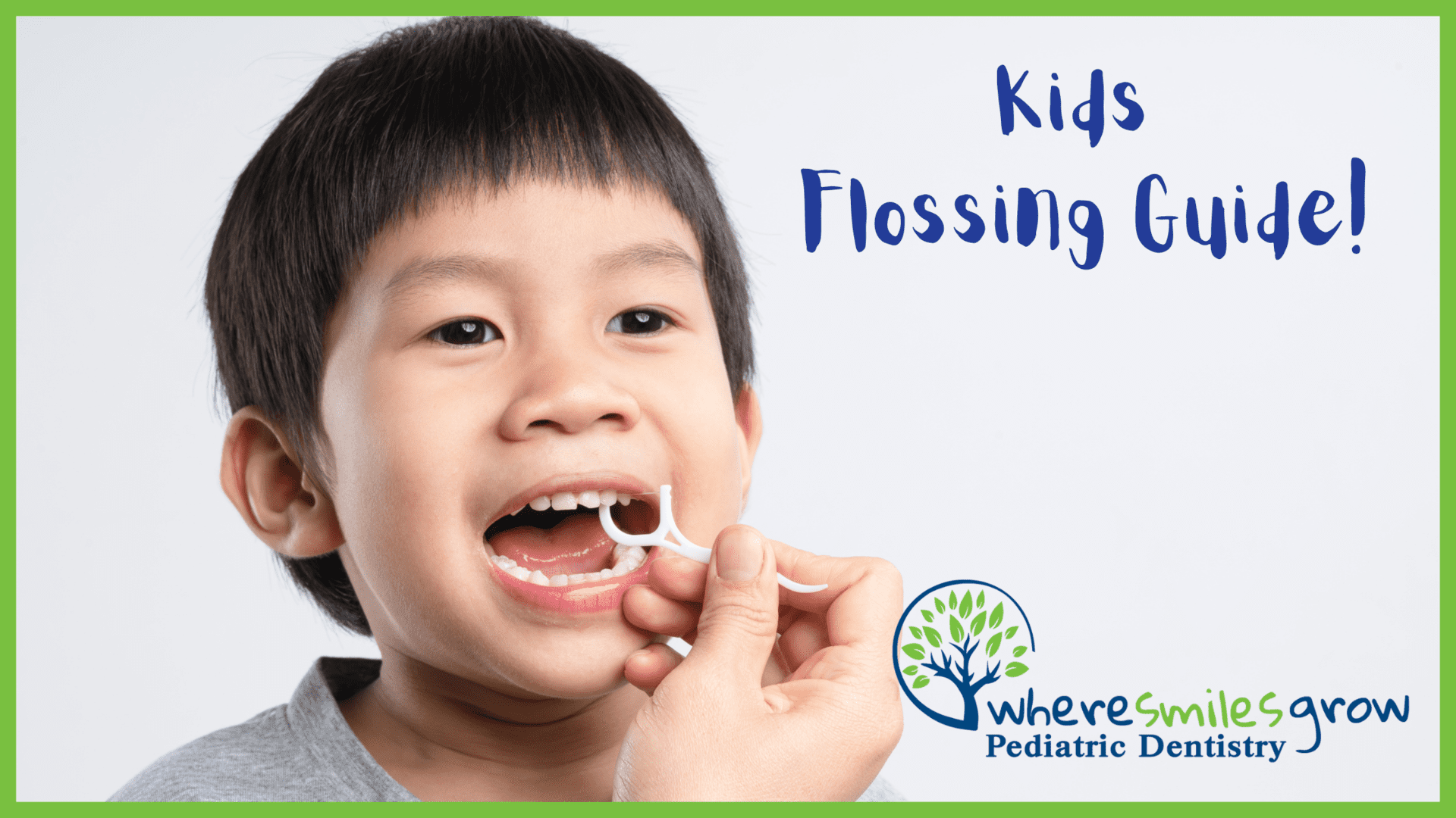 # Flossing for Kids: How to Teach Good Habits Early